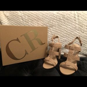 BRAND NEW NEVER WORN HEELED SANDLES
